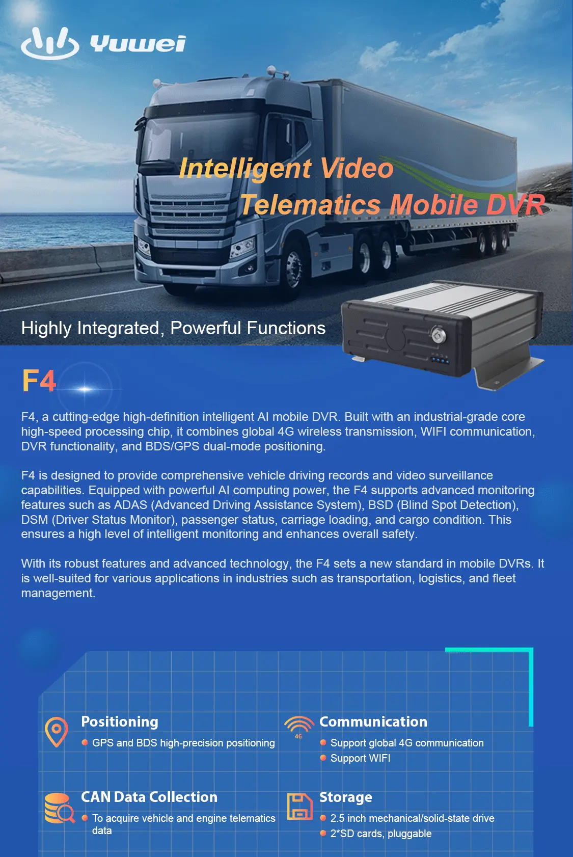 vehicle camera system with dvr